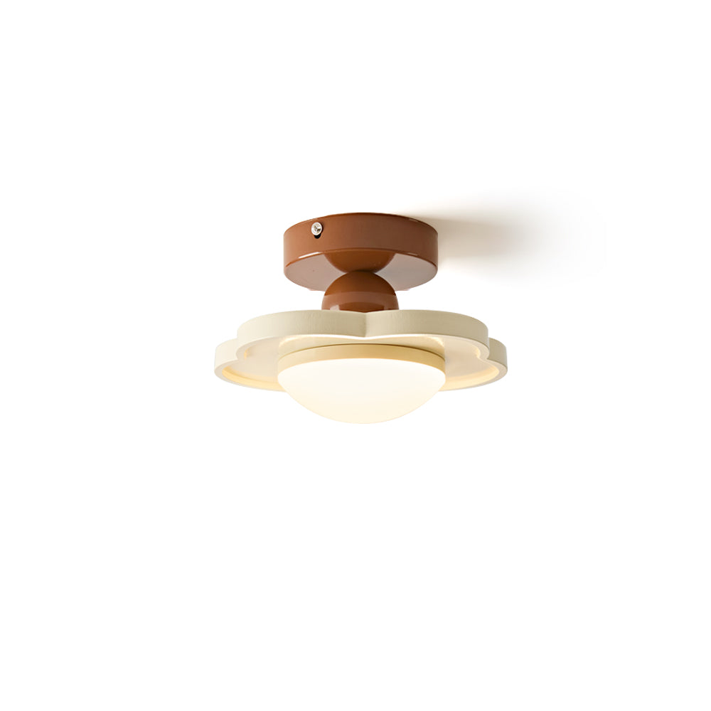 RAVENSCROFT FLUTED GLASS CEILING LIGHT