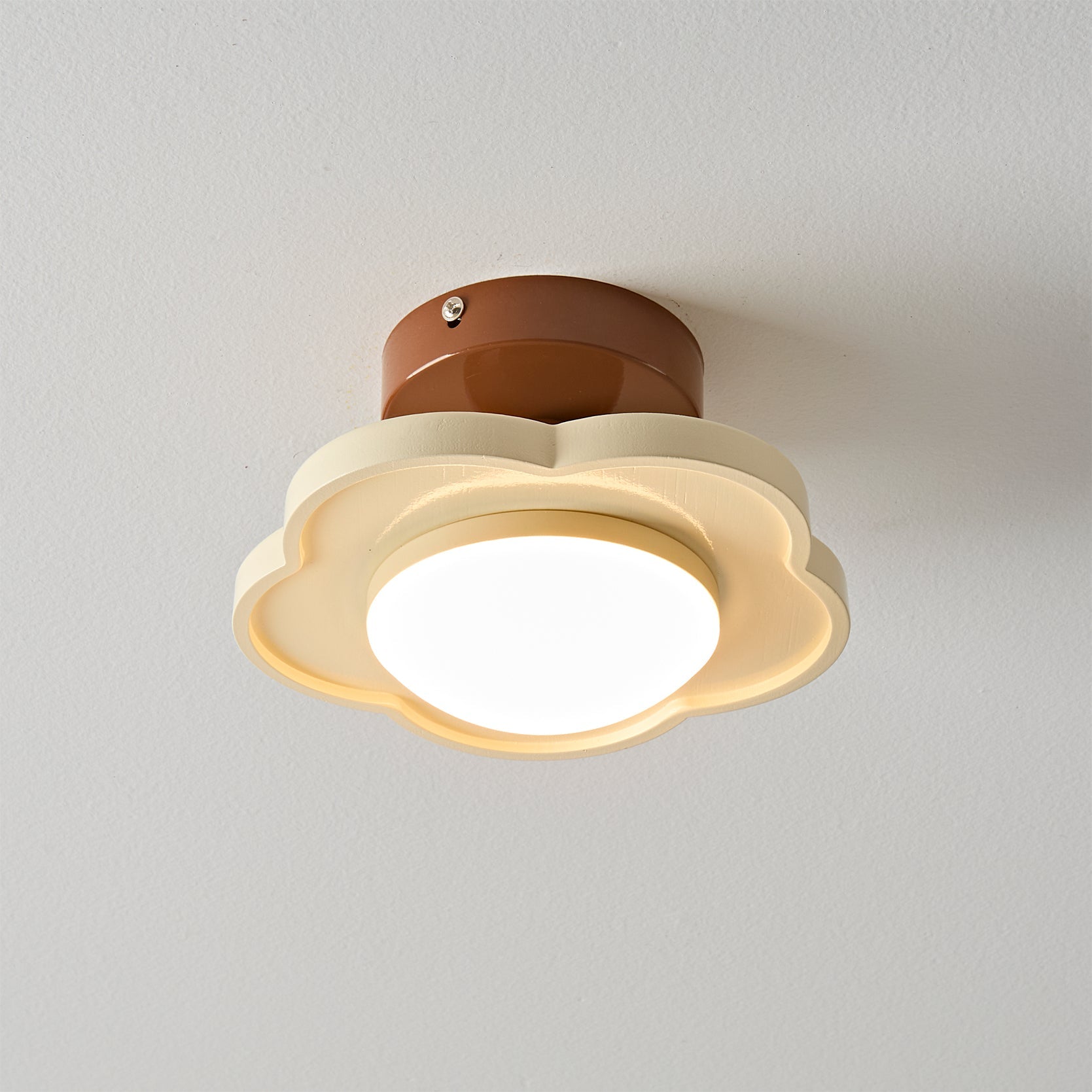 RAVENSCROFT FLUTED GLASS CEILING LIGHT