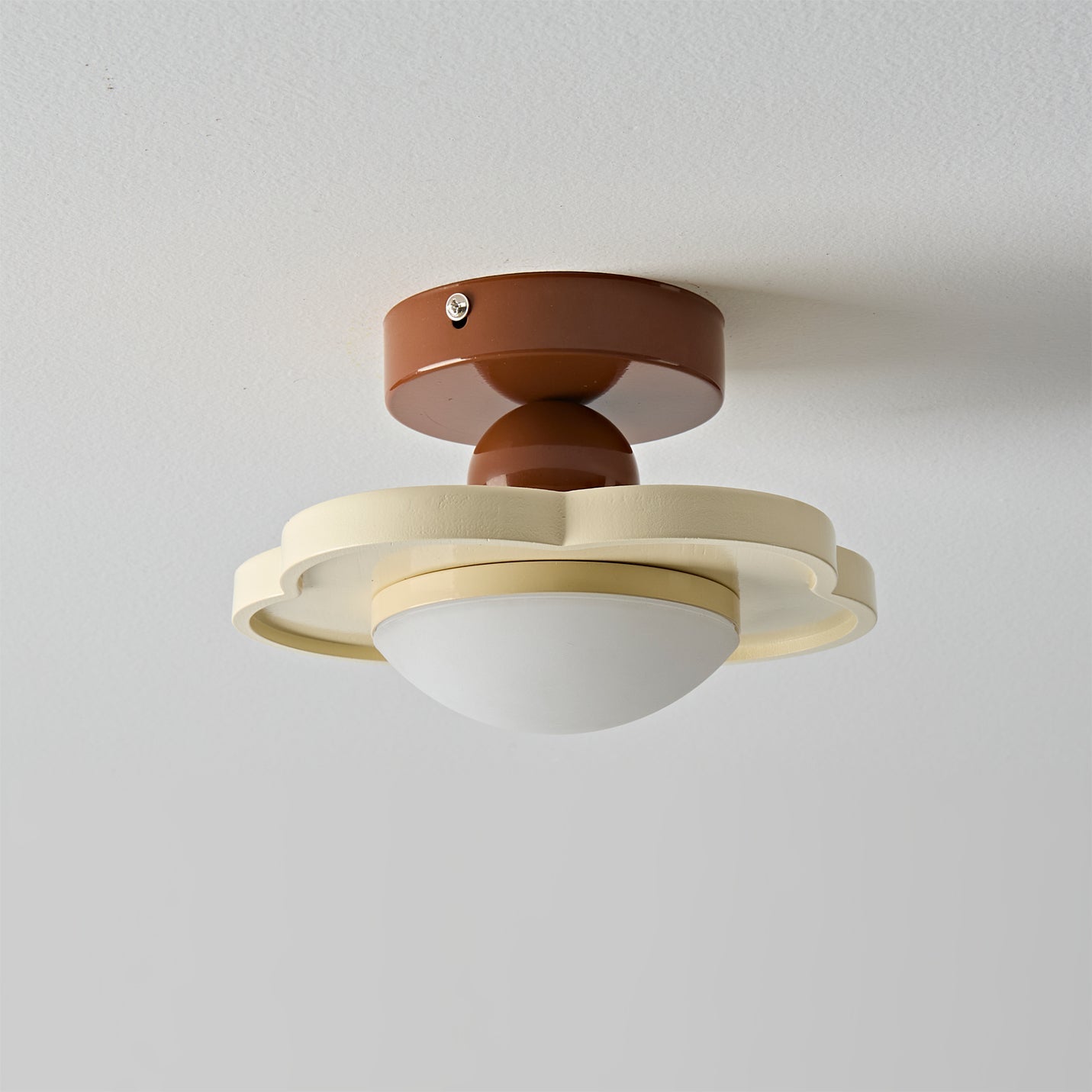 RAVENSCROFT FLUTED GLASS CEILING LIGHT
