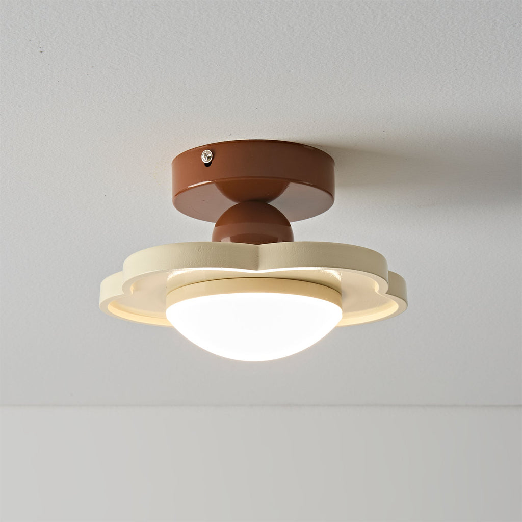 RAVENSCROFT FLUTED GLASS CEILING LIGHT