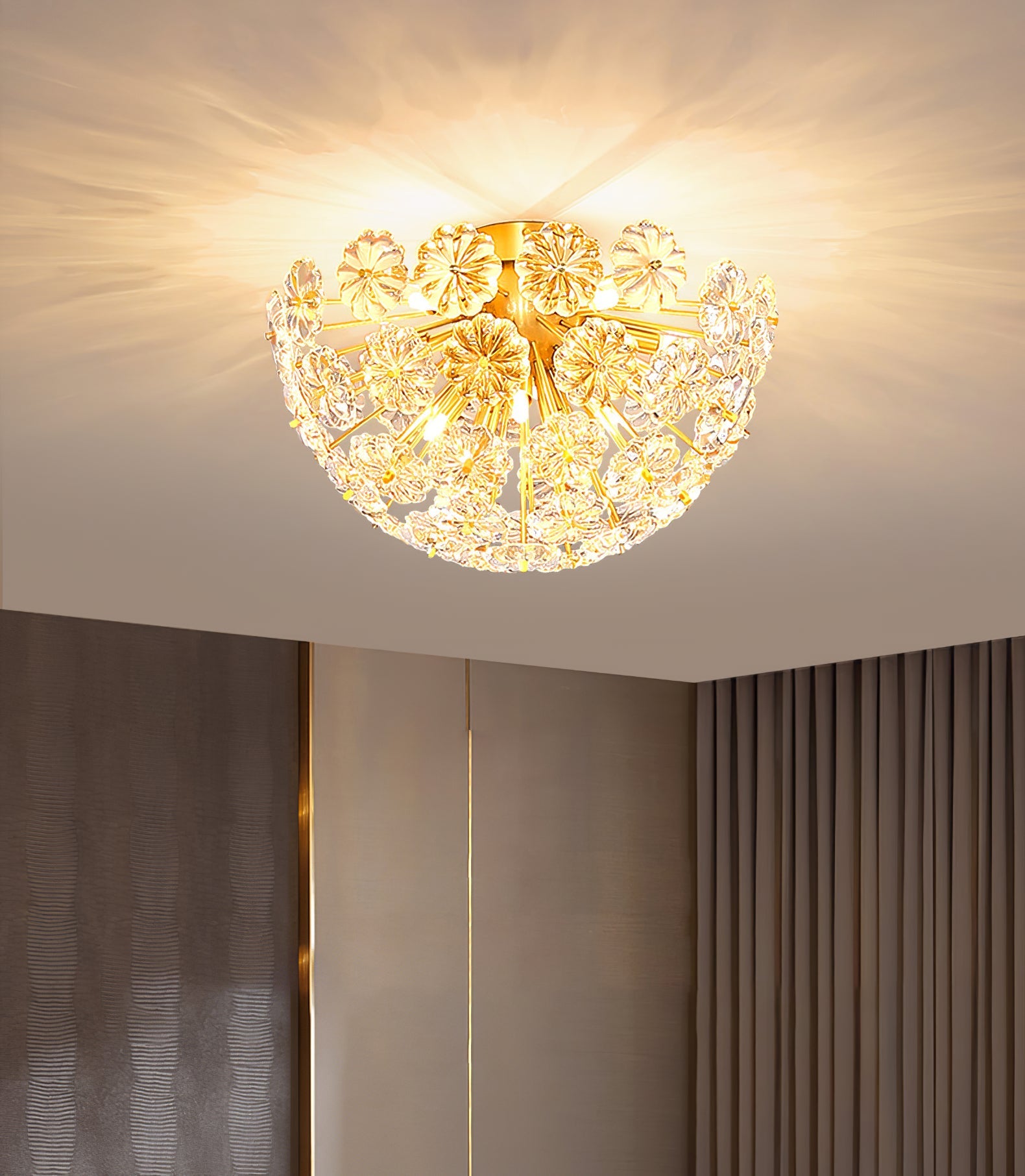 FENWICK LUMINOUS FLUSH MOUNT LIGHT