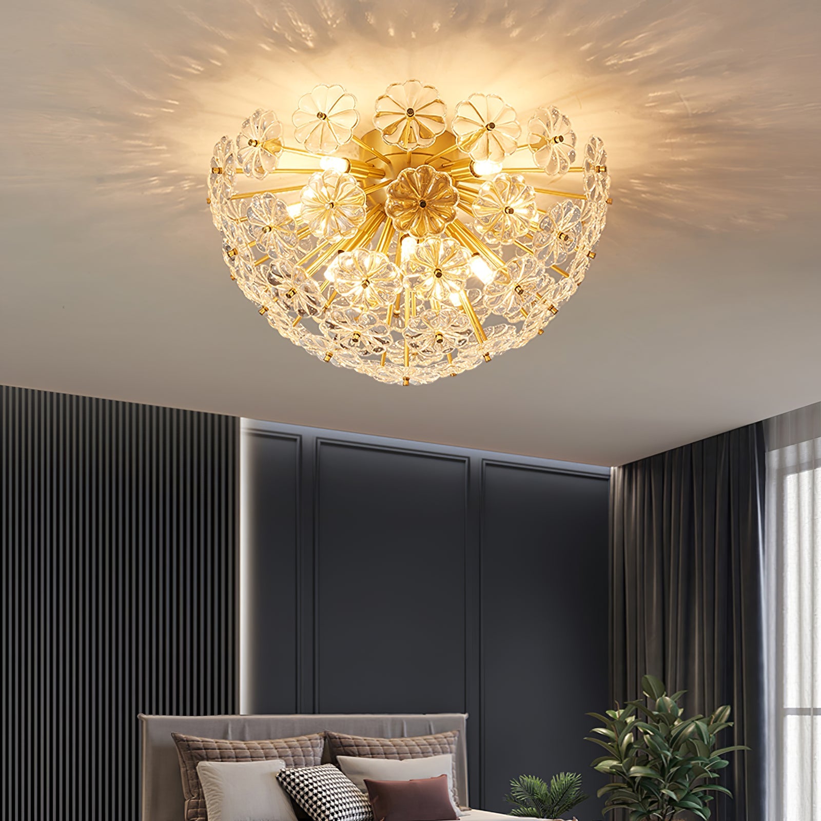 FENWICK LUMINOUS FLUSH MOUNT LIGHT