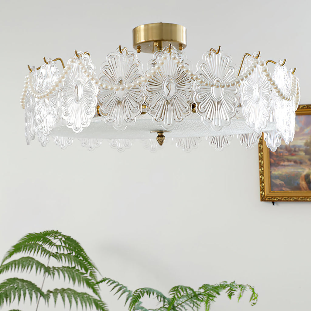 WINTHROP CRYSTAL RAY CEILING ILLUMINATOR