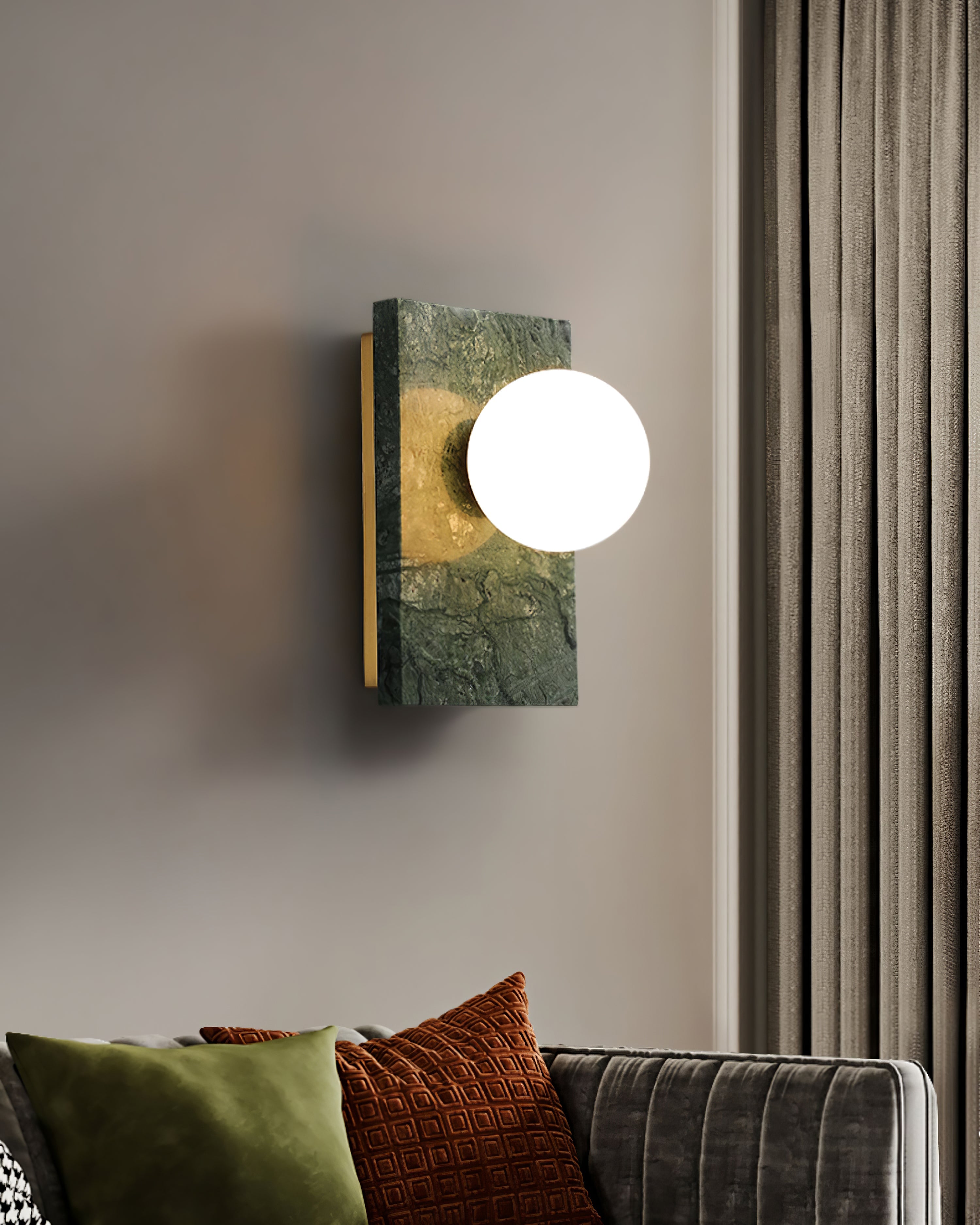 RAVENSCROFT WOVEN BRASS WALL SCONCE