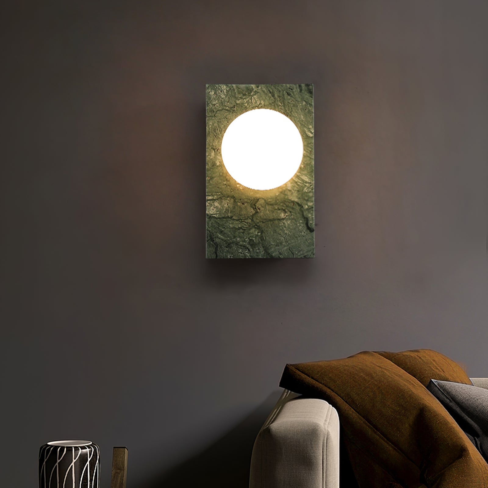 RAVENSCROFT WOVEN BRASS WALL SCONCE