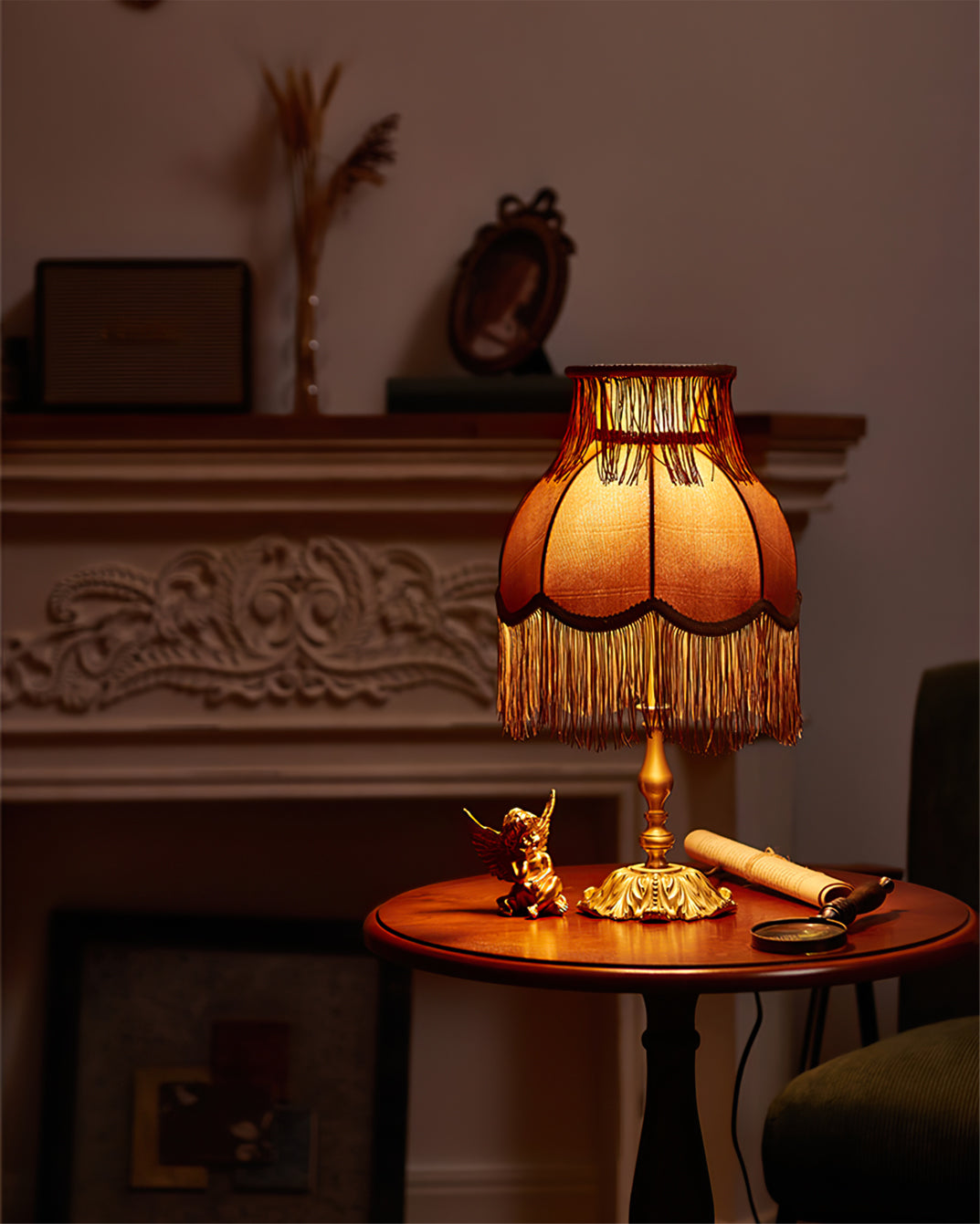 Fitzwilliam Fringed Illumination Lantern