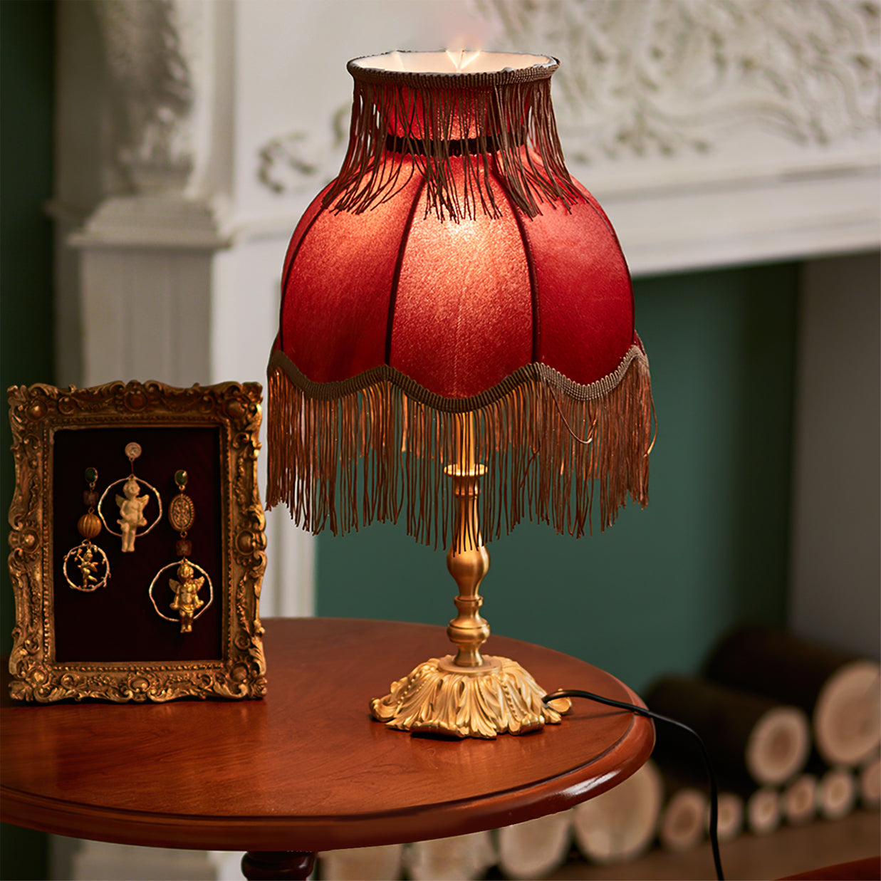 Fitzwilliam Fringed Illumination Lantern