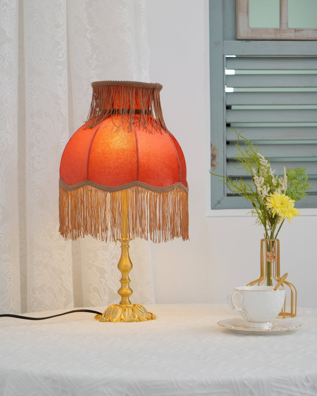 Fitzwilliam Fringed Illumination Lantern