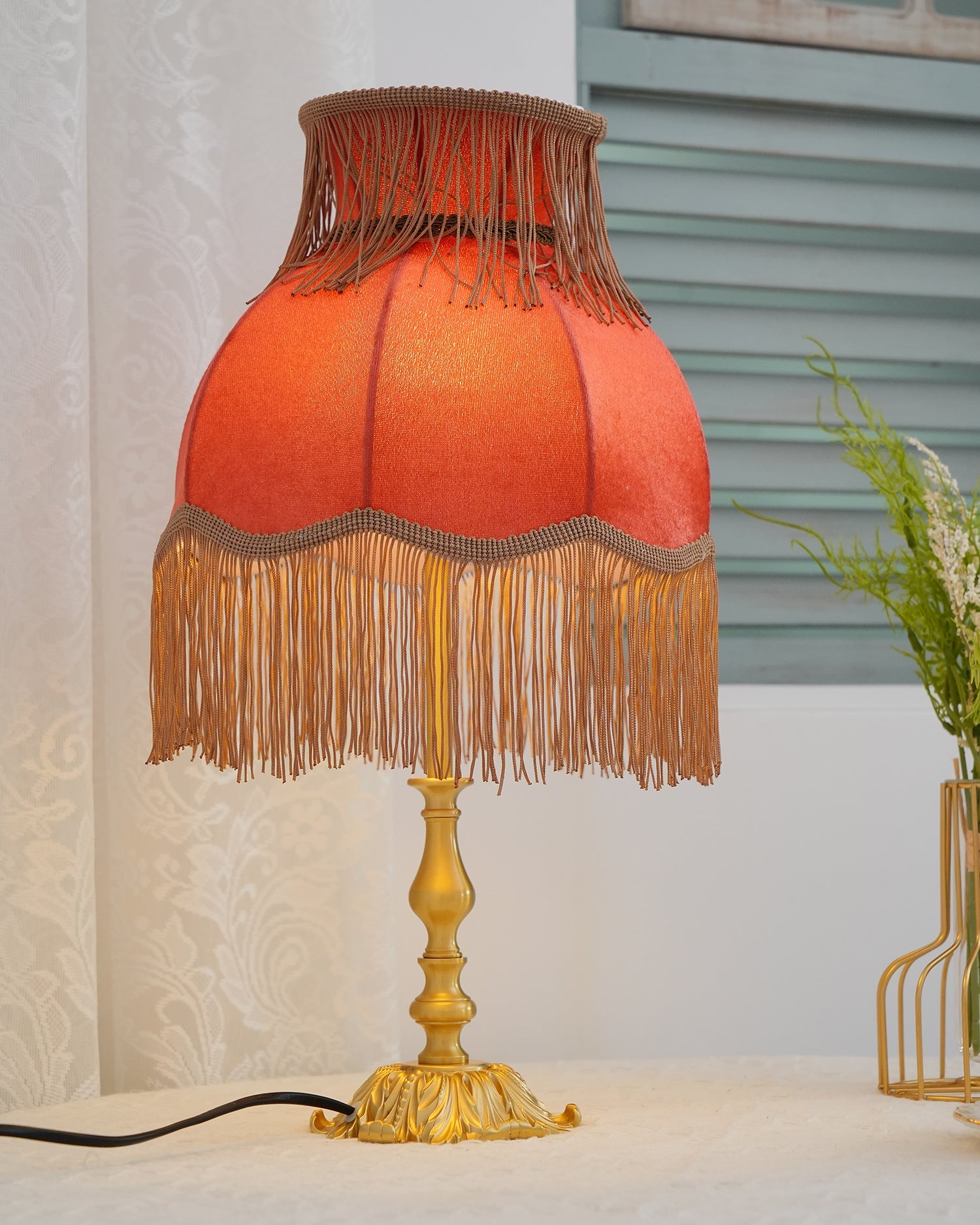 Fitzwilliam Fringed Illumination Lantern