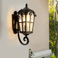 WINCHESTER RUSTIC WALL LANTERN WITH PLUG-IN DESIGN