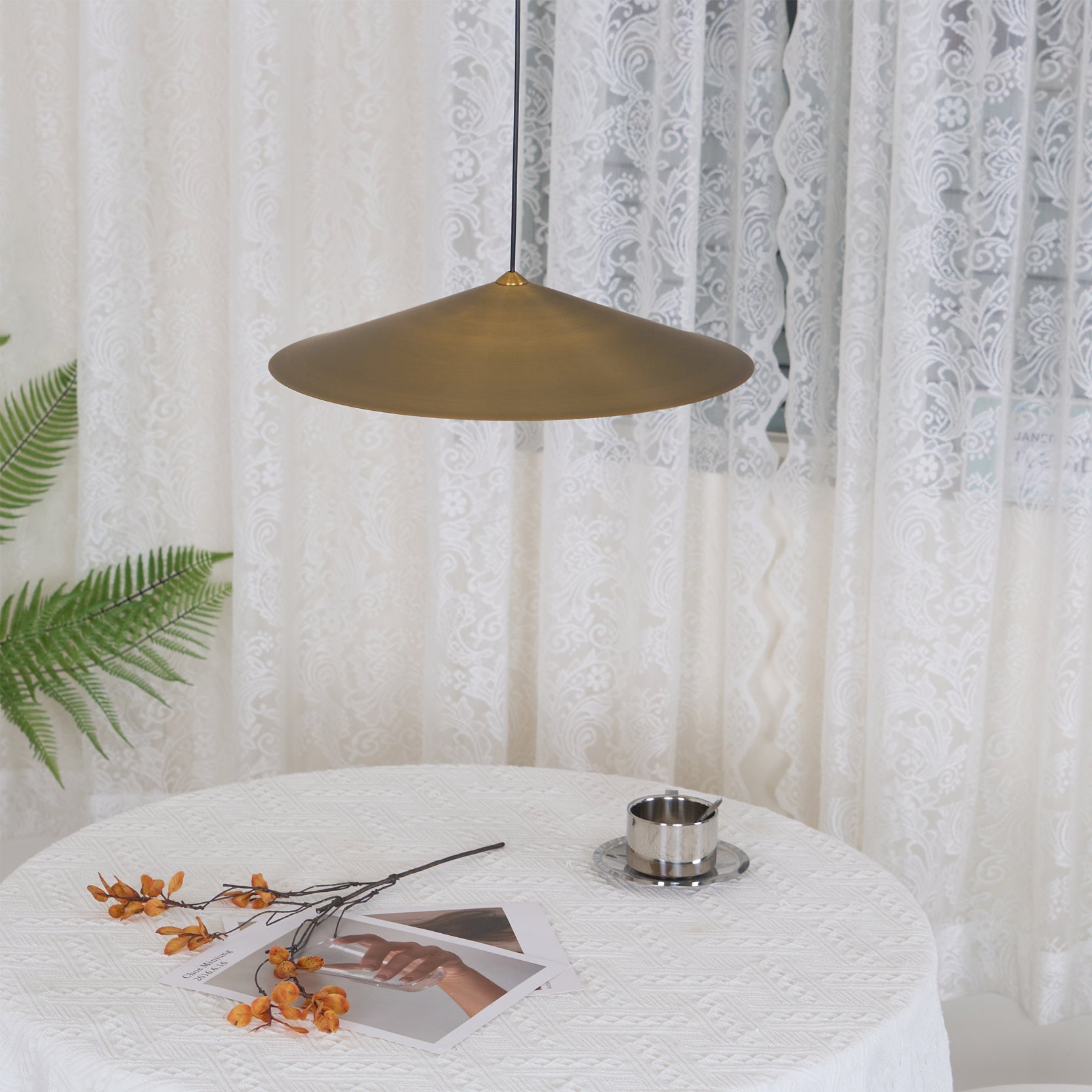 VANDERBILT RATTAN WEAVE PENDANT LIGHT