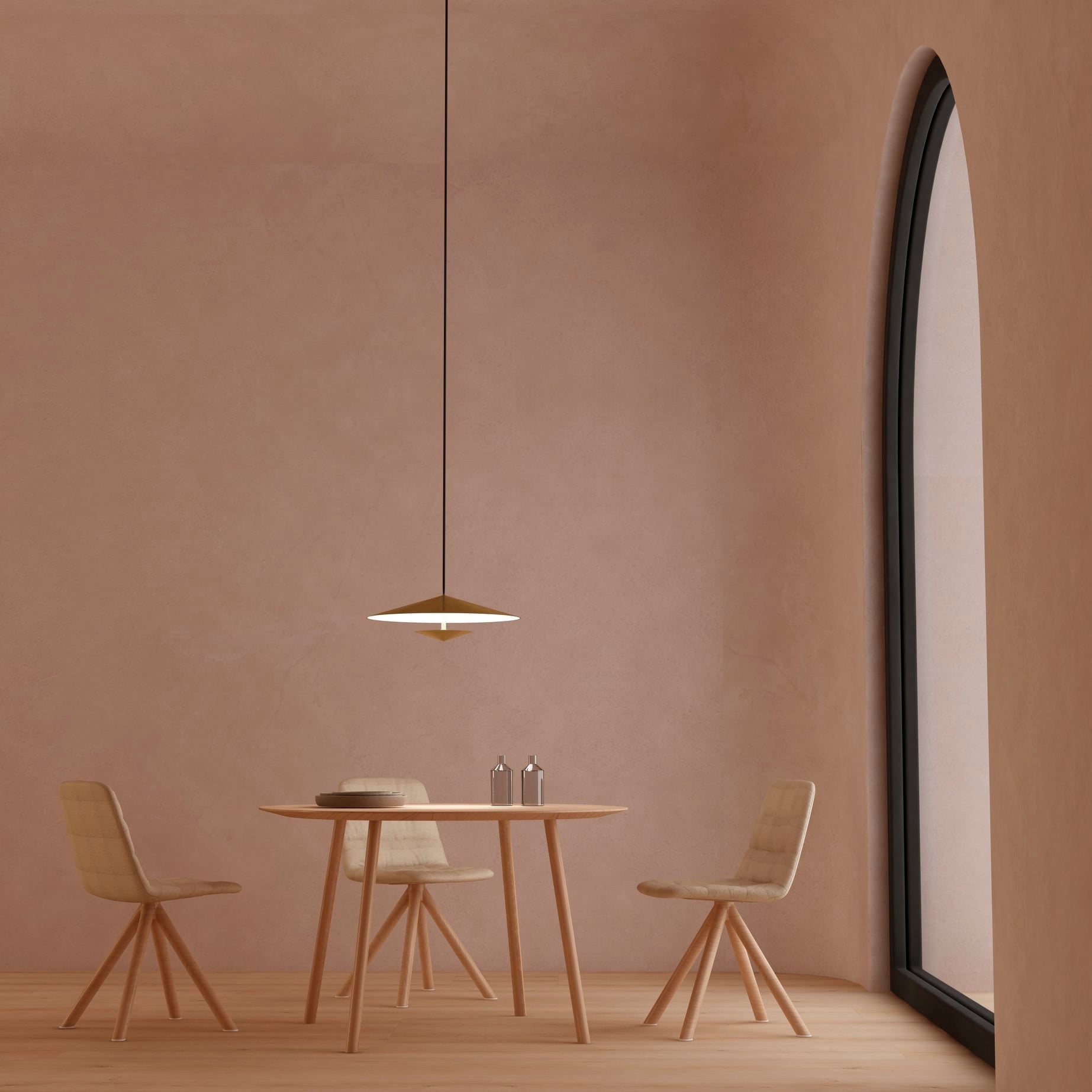 VANDERBILT RATTAN WEAVE PENDANT LIGHT