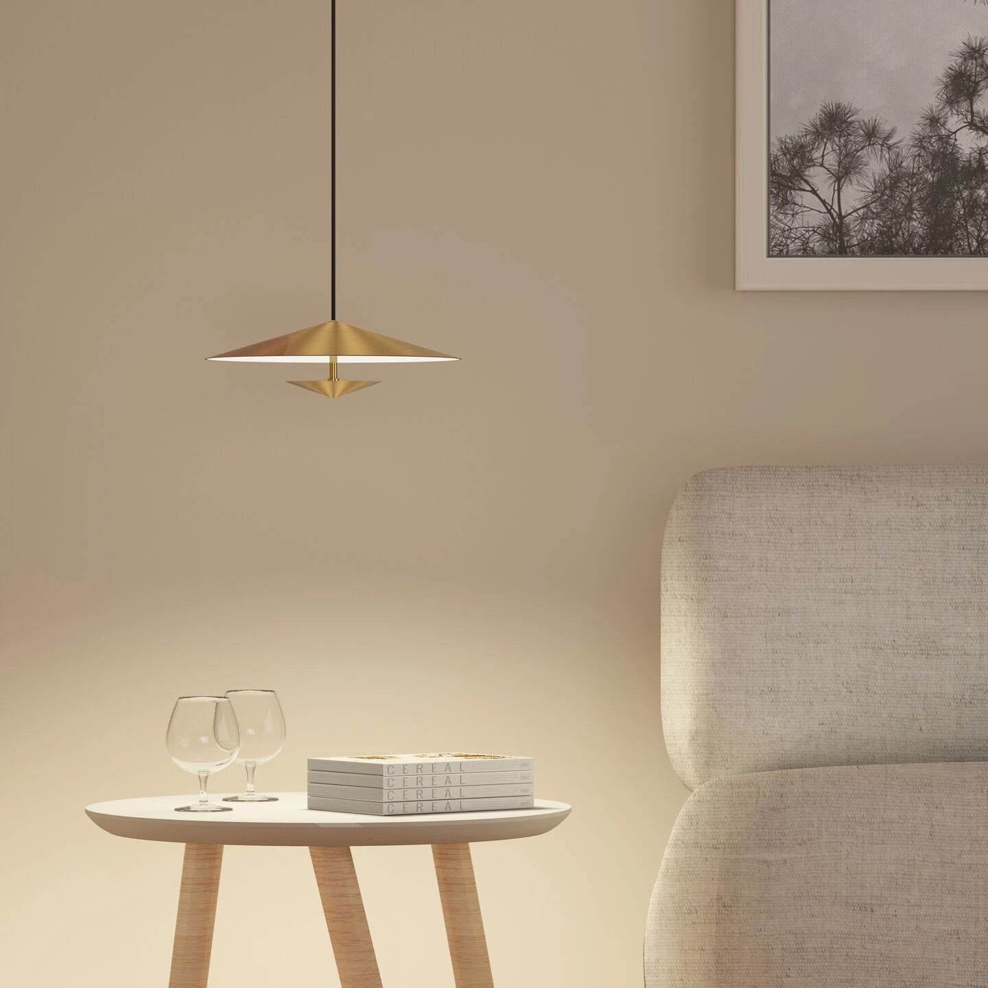 VANDERBILT RATTAN WEAVE PENDANT LIGHT