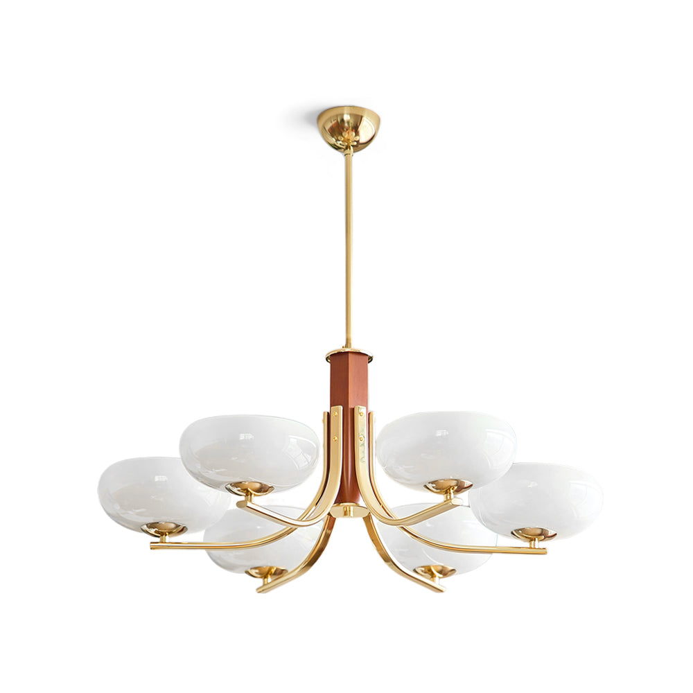 VANDERBILT CRYSTAL ORB CHANDELIER