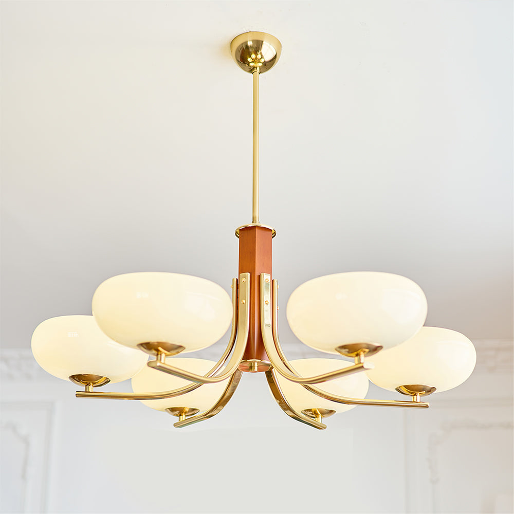 VANDERBILT CRYSTAL ORB CHANDELIER