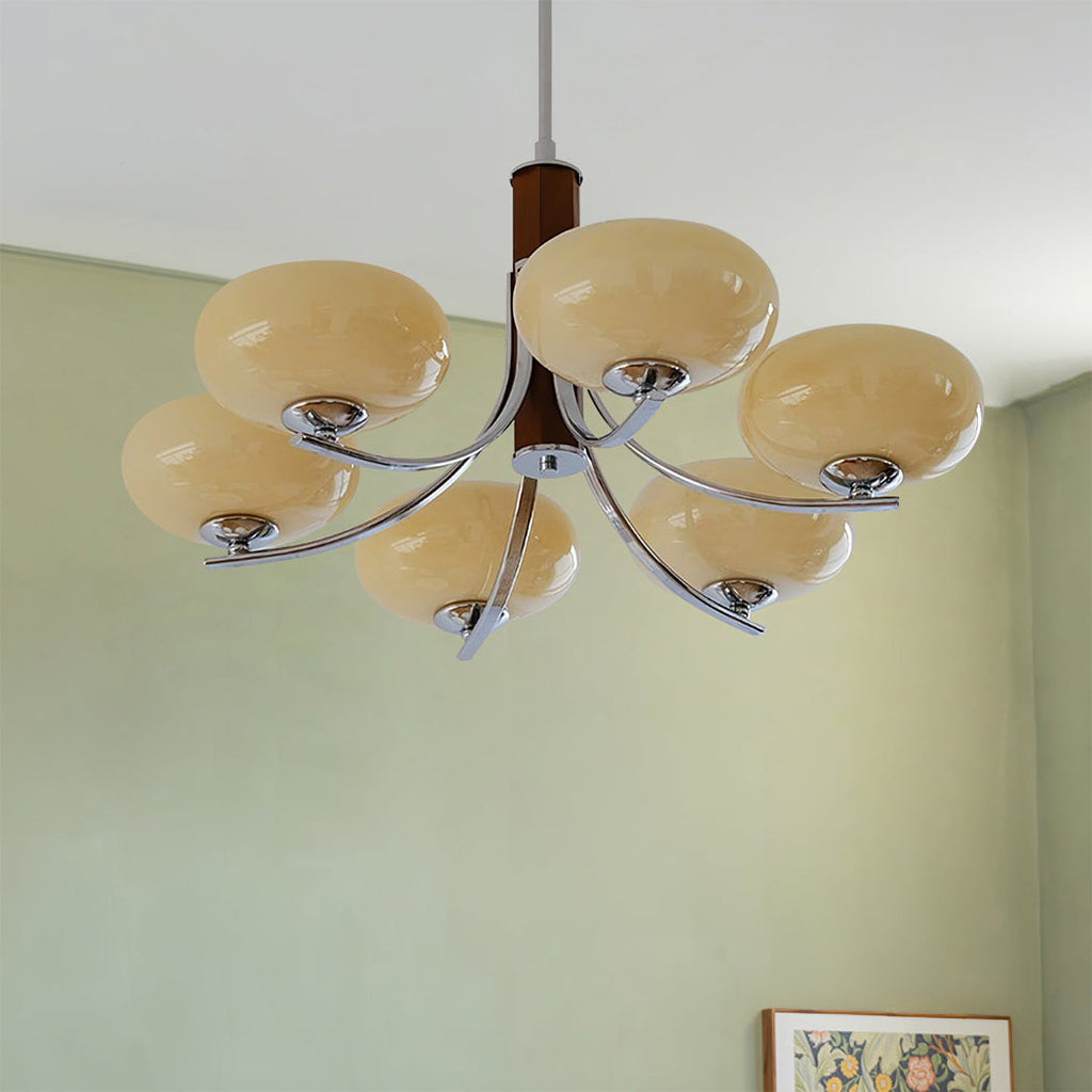 VANDERBILT CRYSTAL ORB CHANDELIER