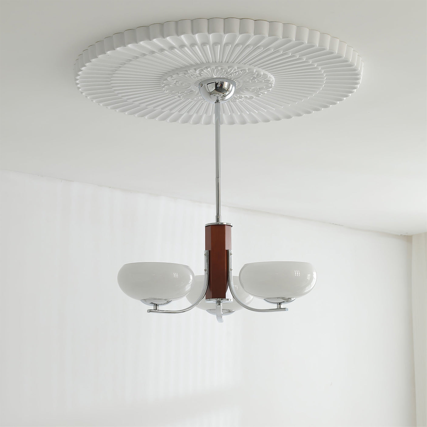VANDERBILT CRYSTAL ORB CHANDELIER