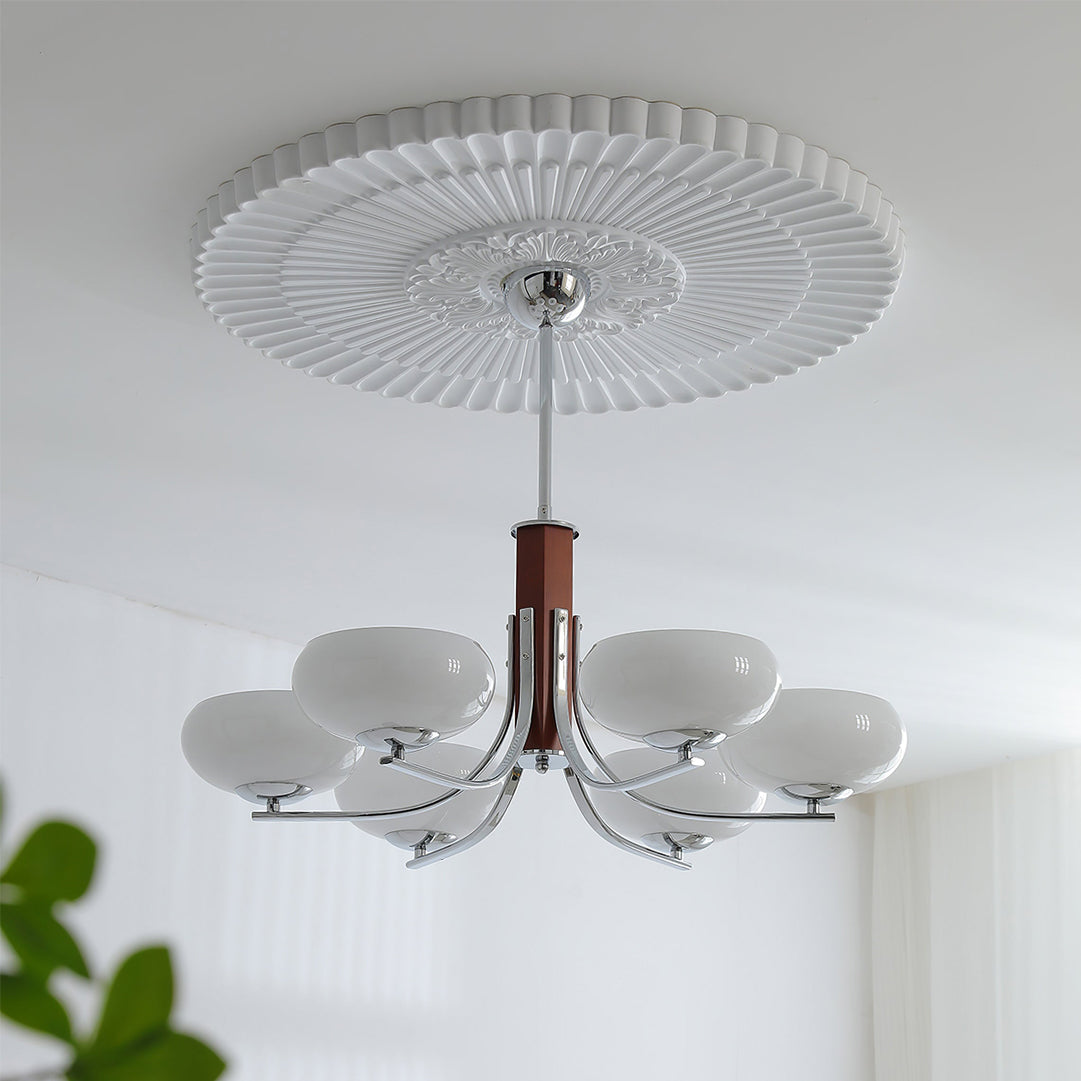 VANDERBILT CRYSTAL ORB CHANDELIER