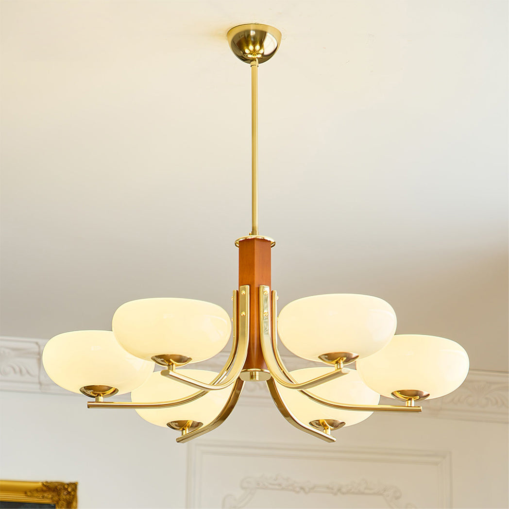 VANDERBILT CRYSTAL ORB CHANDELIER
