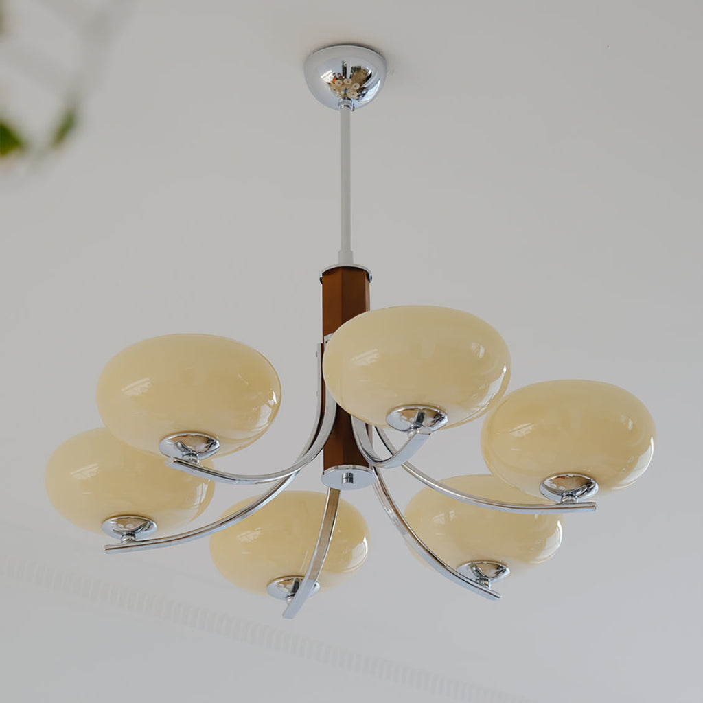 VANDERBILT CRYSTAL ORB CHANDELIER