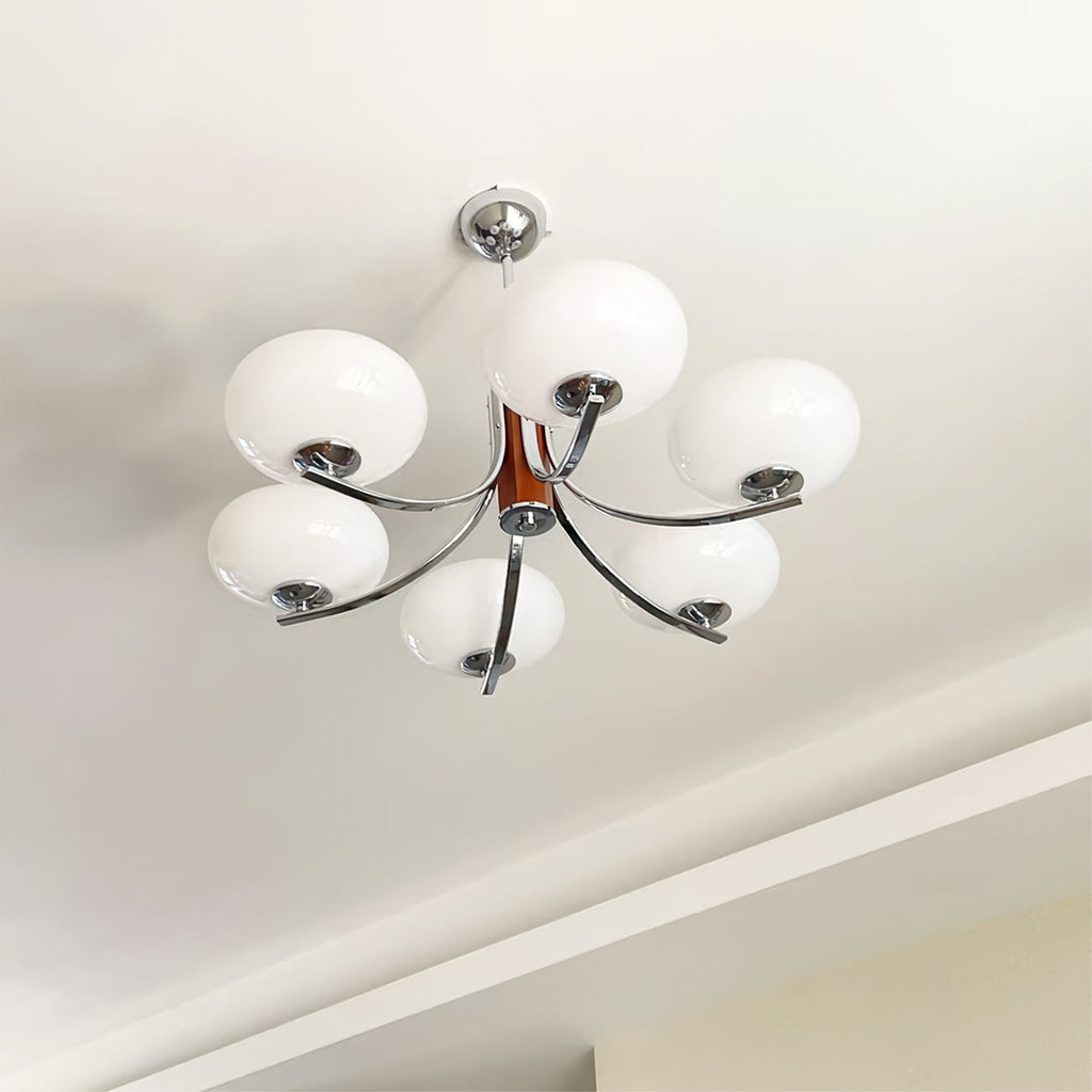 VANDERBILT CRYSTAL ORB CHANDELIER