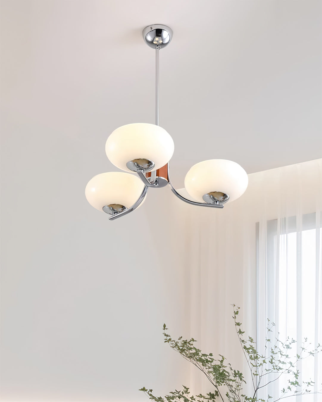 VANDERBILT CRYSTAL ORB CHANDELIER