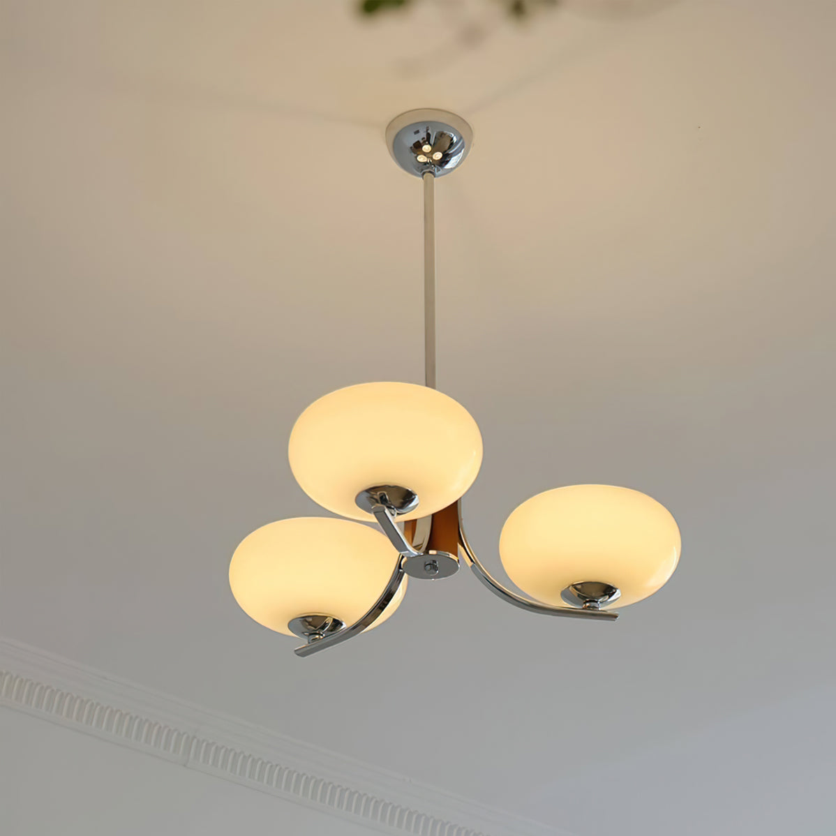 VANDERBILT CRYSTAL ORB CHANDELIER