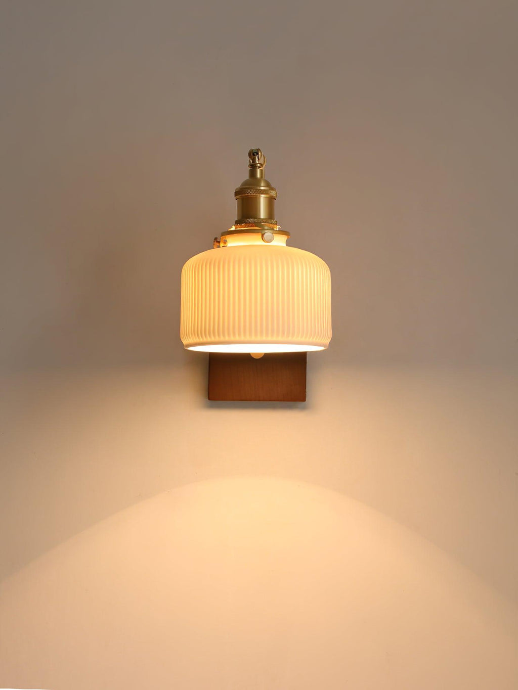 FENWICK RUSTIC TIMBER WALL SCONCE