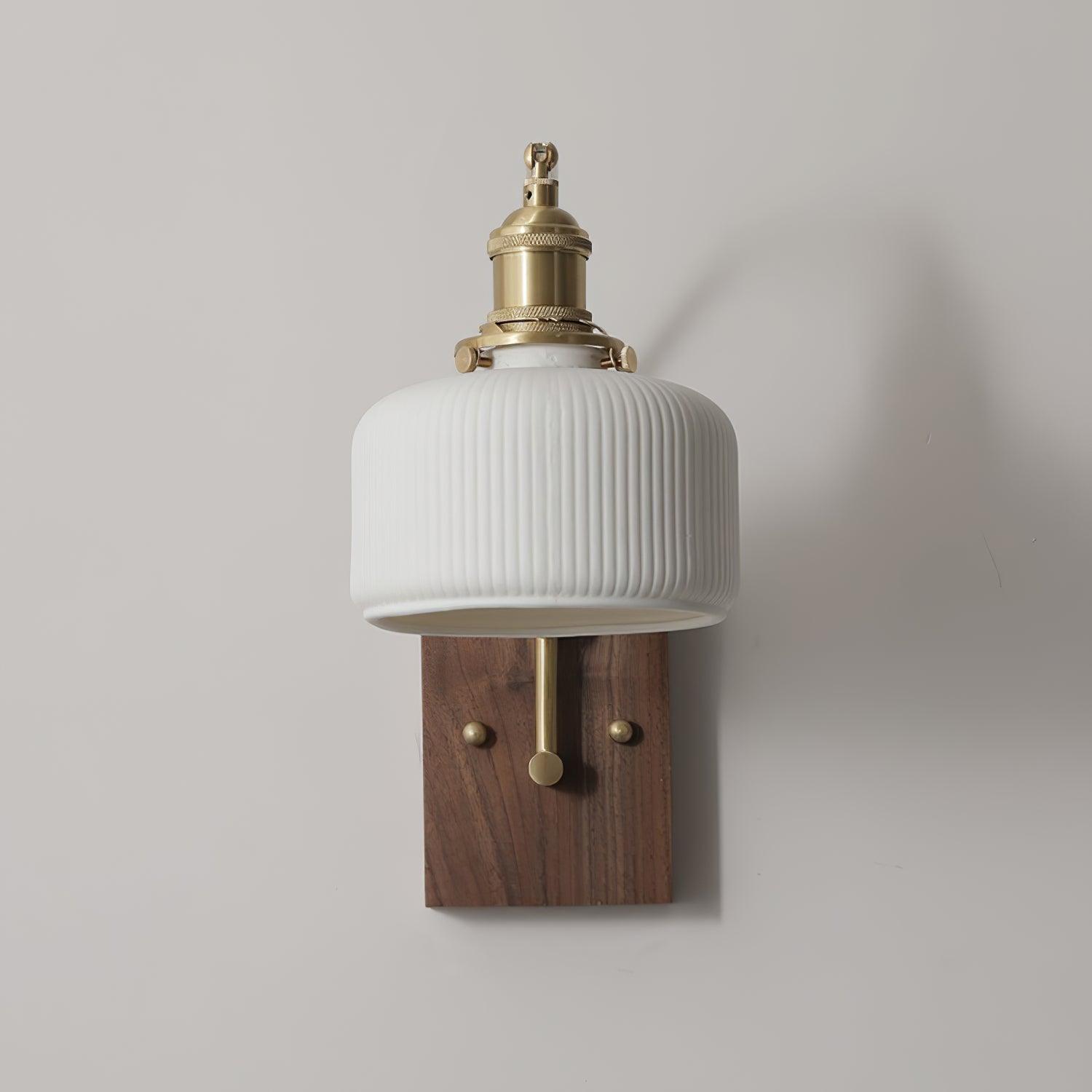 FENWICK RUSTIC TIMBER WALL SCONCE