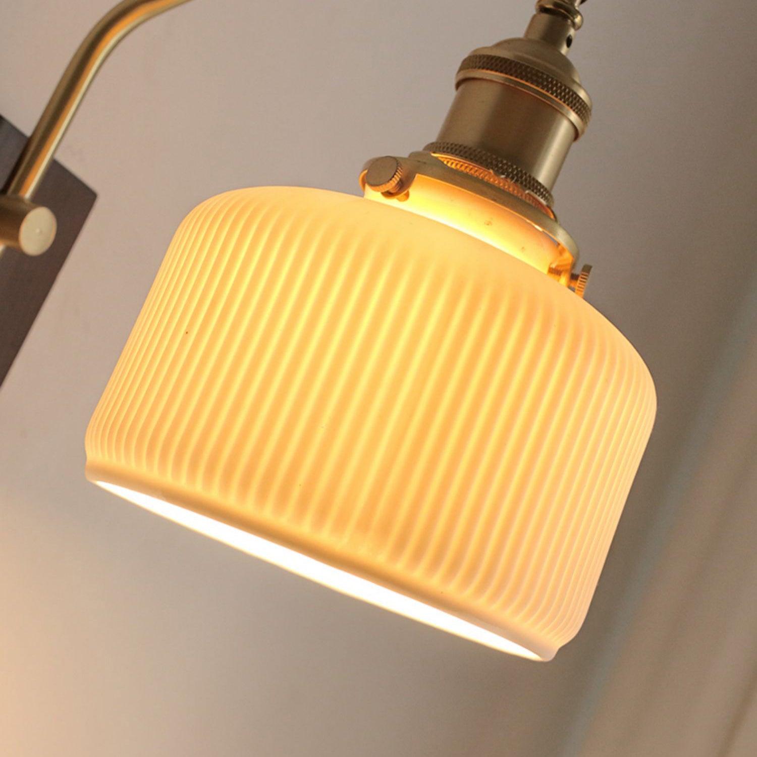FENWICK RUSTIC TIMBER WALL SCONCE