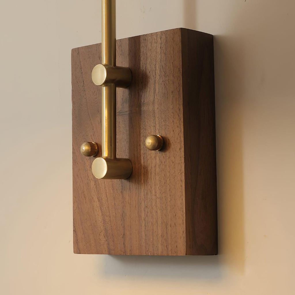 FENWICK RUSTIC TIMBER WALL SCONCE