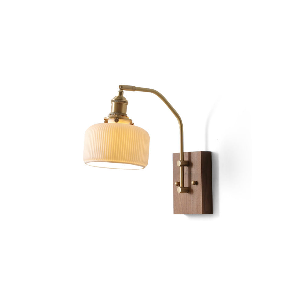 FENWICK RUSTIC TIMBER WALL SCONCE