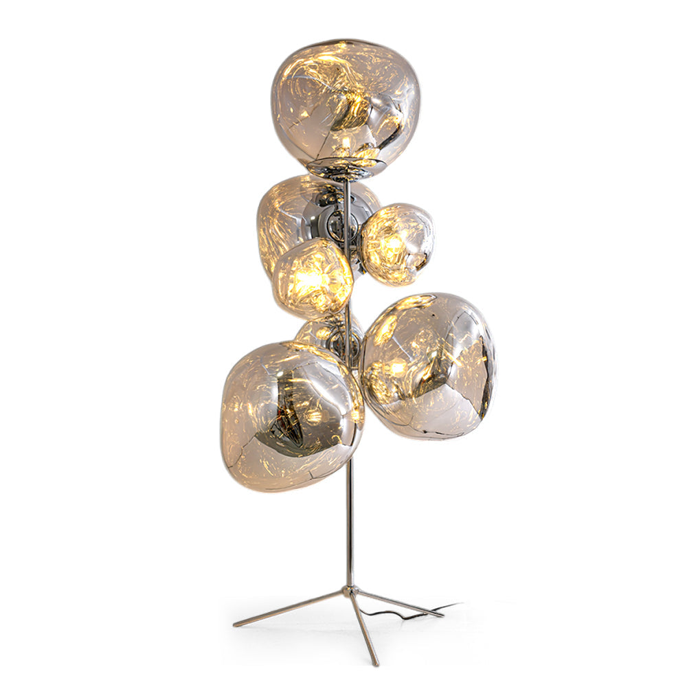FELBRIDGE VOLCANIC GLASS TORCH LAMP