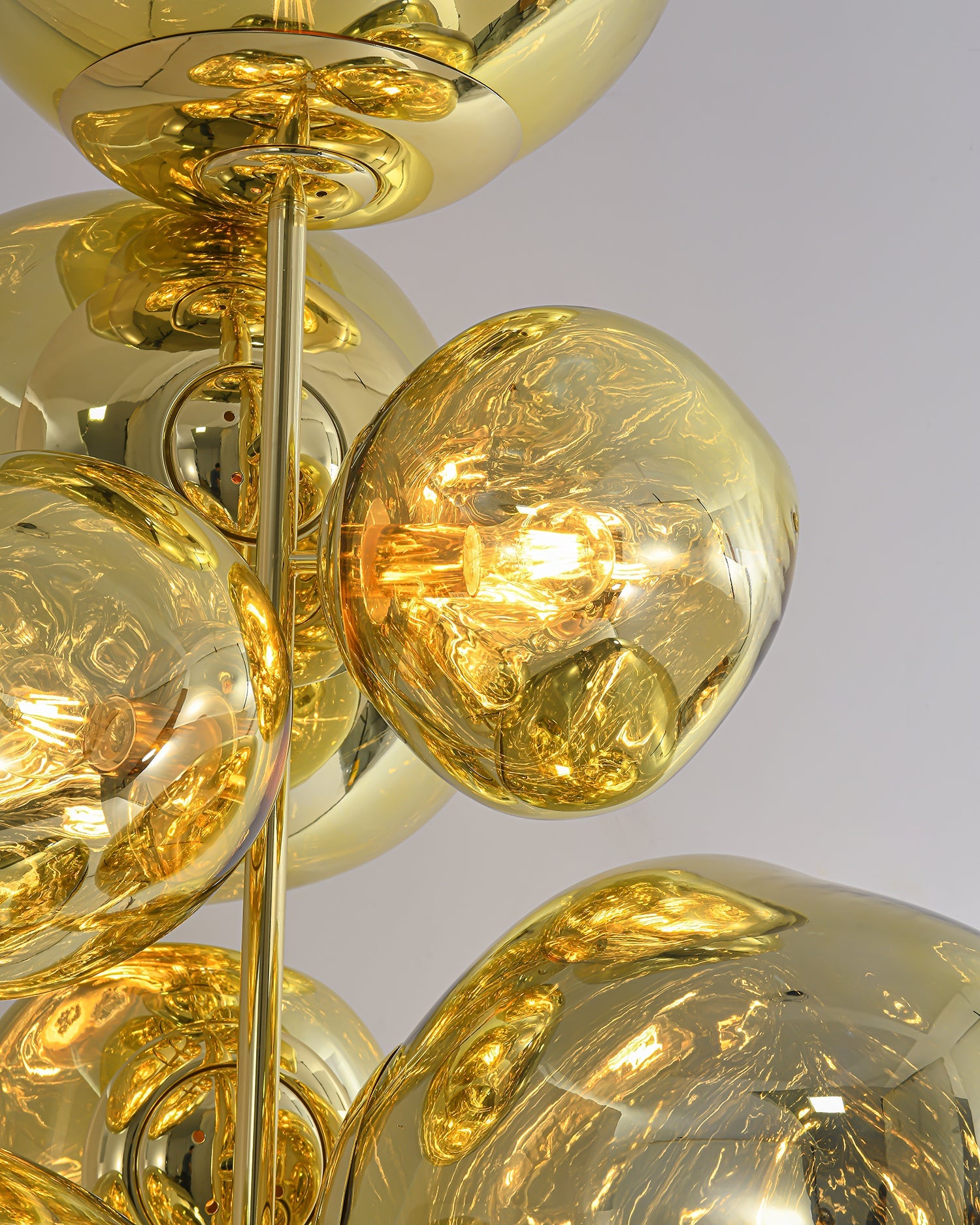 FELBRIDGE VOLCANIC GLASS TORCH LAMP