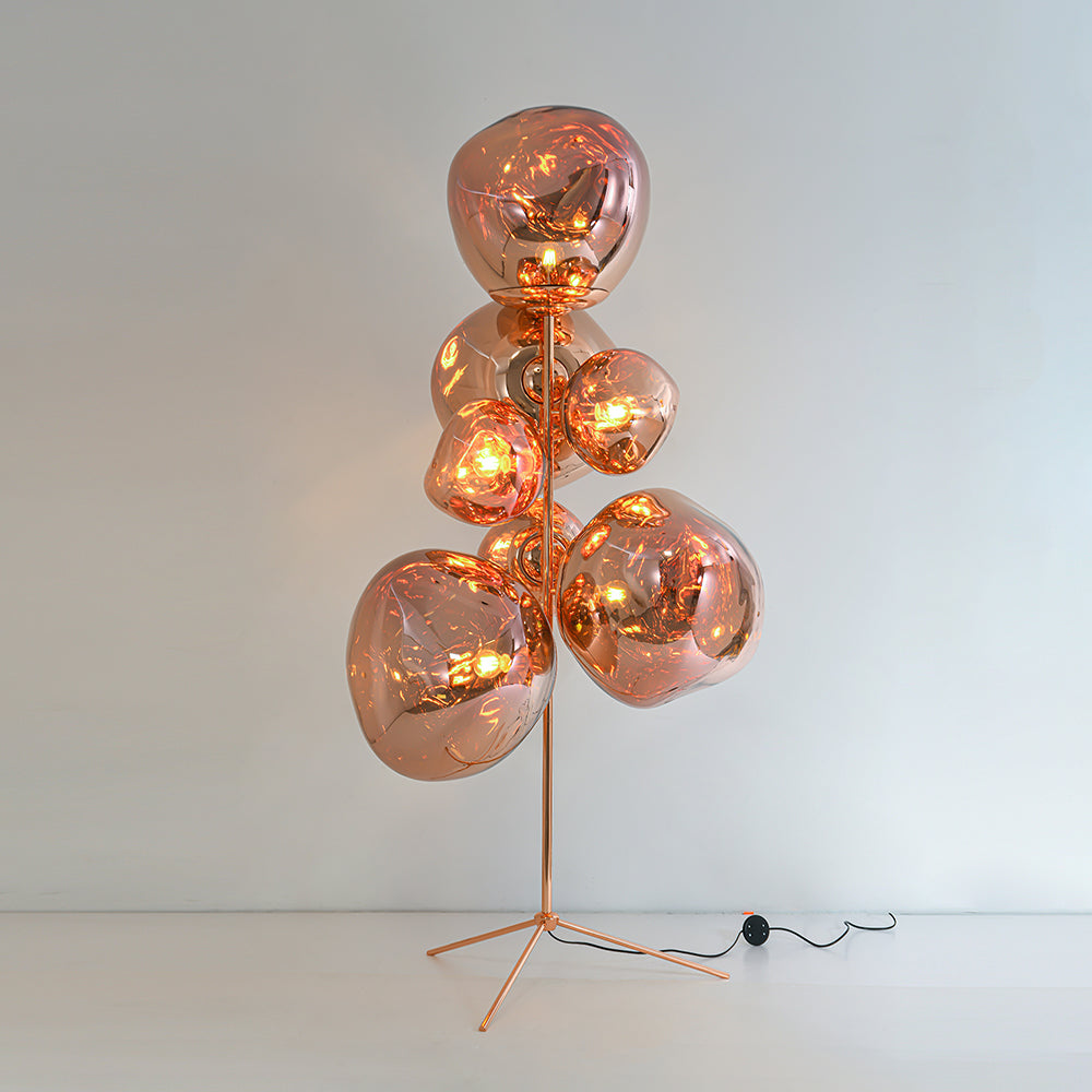 FELBRIDGE VOLCANIC GLASS TORCH LAMP