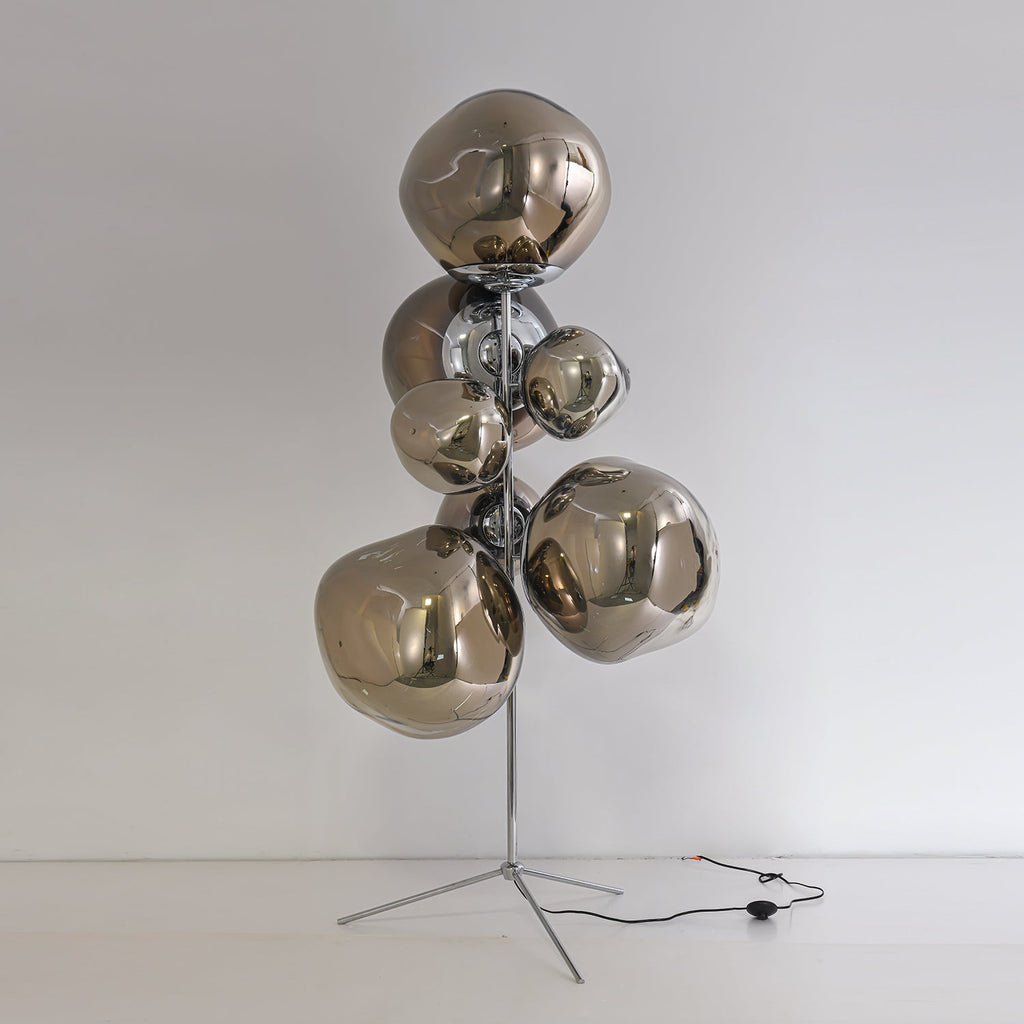 FELBRIDGE VOLCANIC GLASS TORCH LAMP