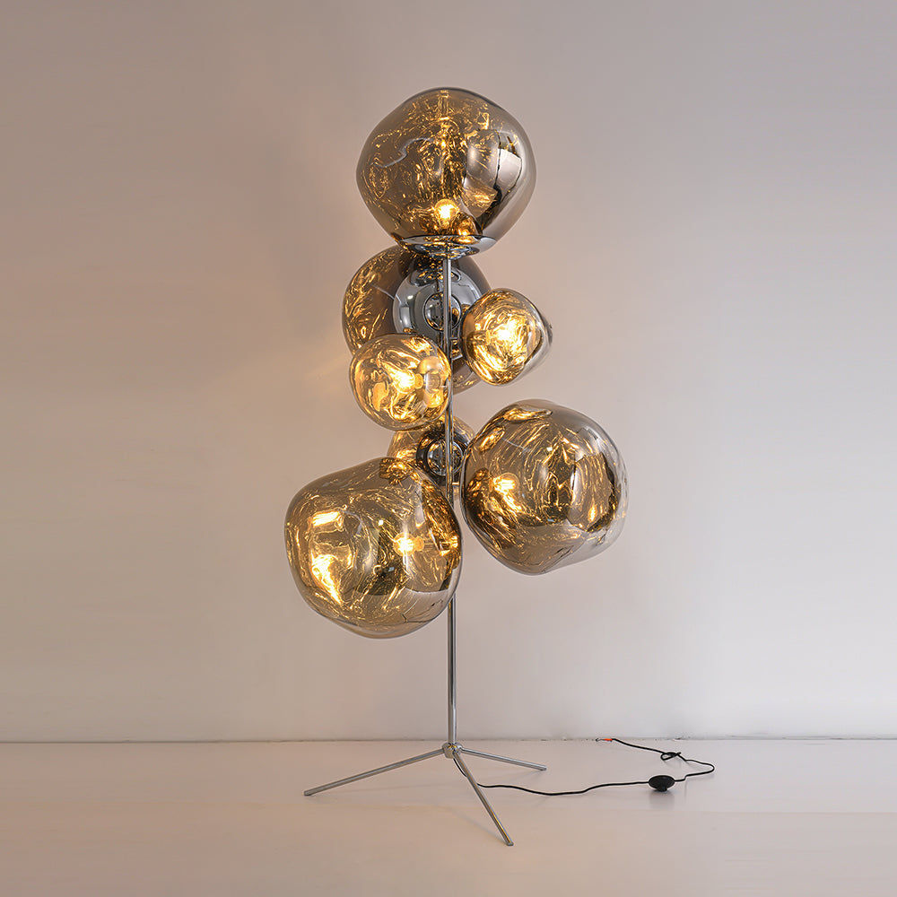 FELBRIDGE VOLCANIC GLASS TORCH LAMP