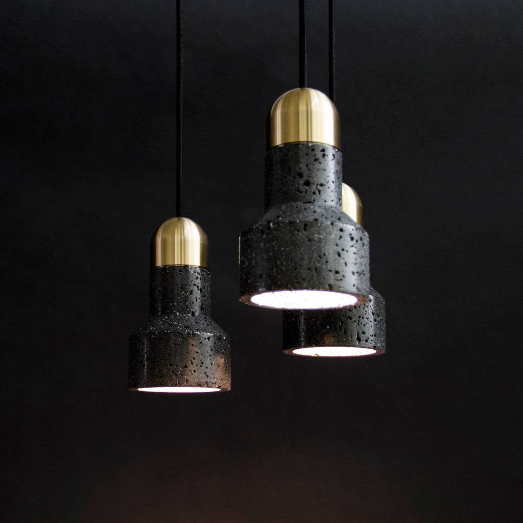 RAVENSTONE GEODE HANGING LANTERN