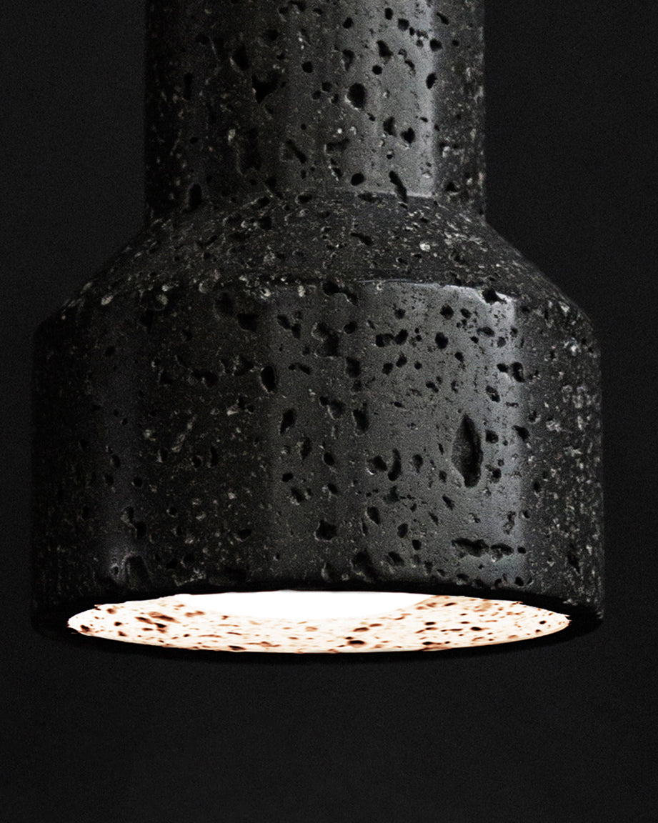 RAVENSTONE GEODE HANGING LANTERN