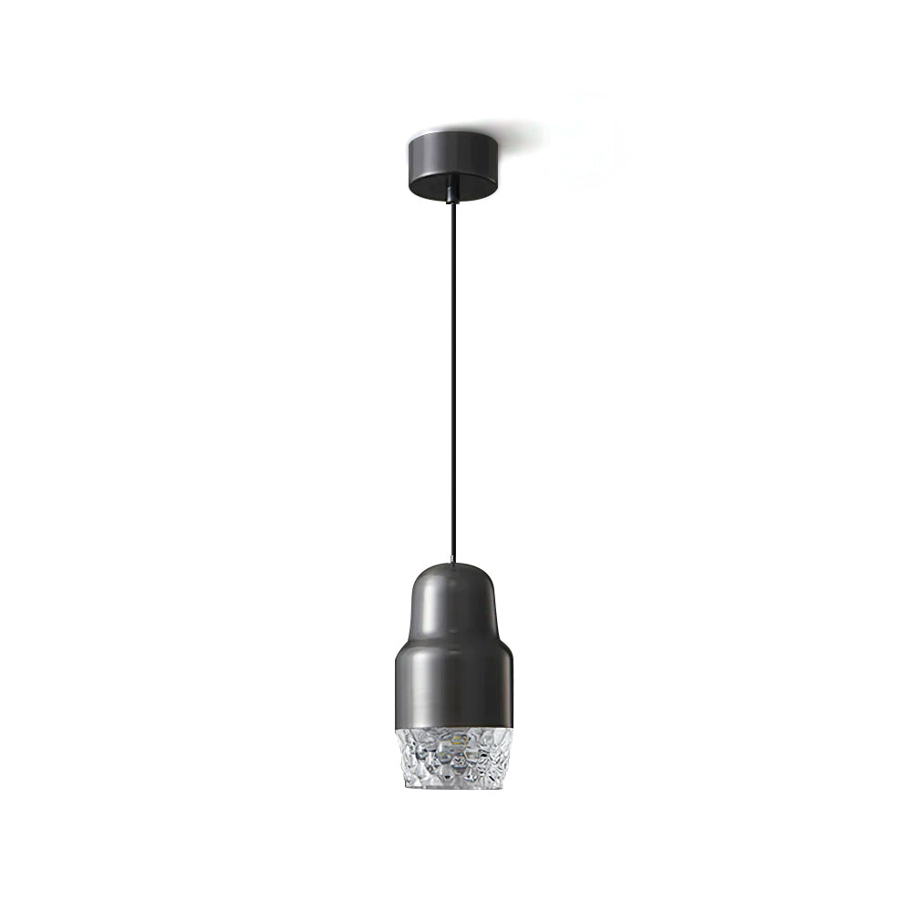 WINTHROP HANGING GLASS ORB LANTERN