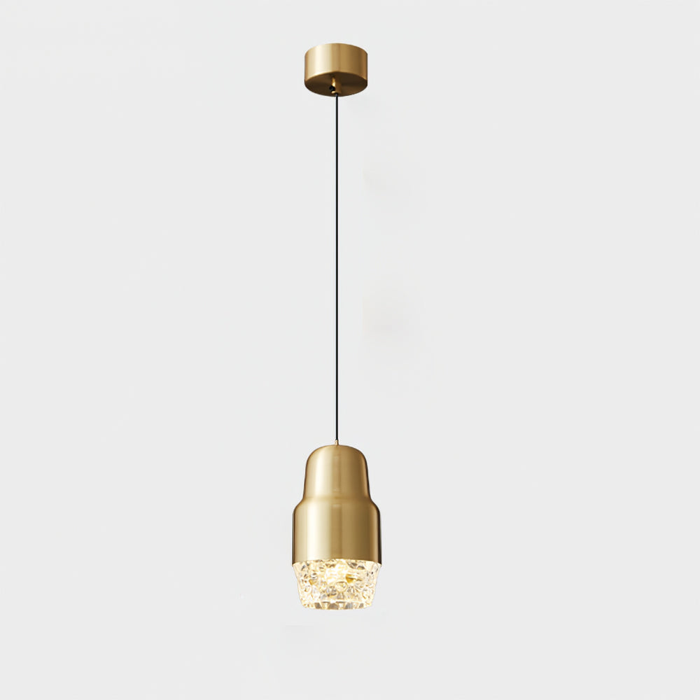 WINTHROP HANGING GLASS ORB LANTERN