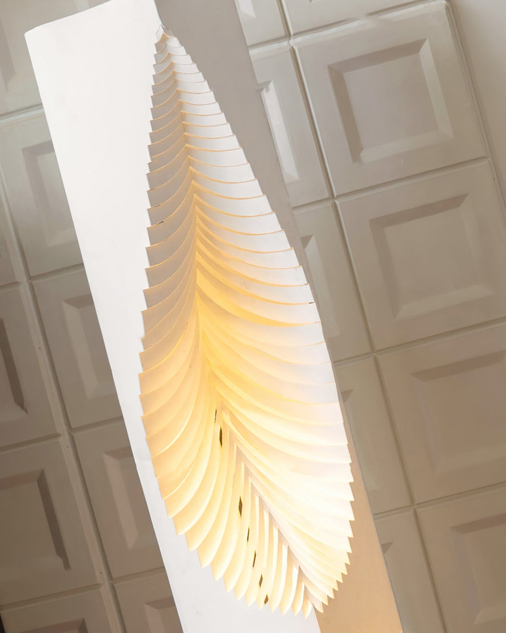 VERDANT GLOW BOTANICAL FLOOR LANTERN
