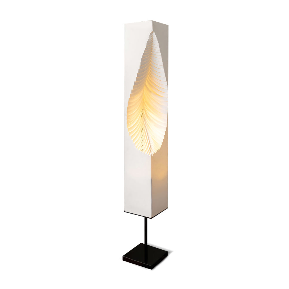 VERDANT GLOW BOTANICAL FLOOR LANTERN