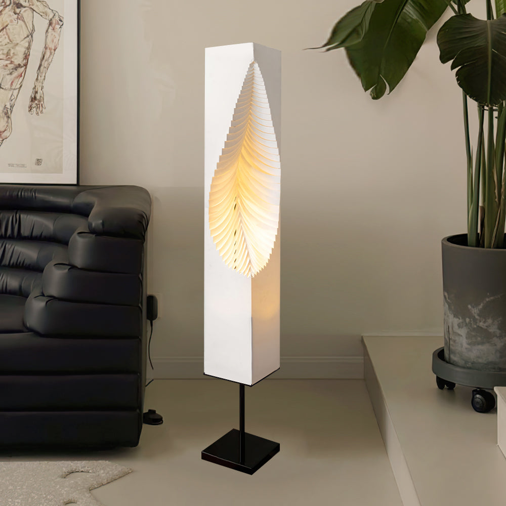 VERDANT GLOW BOTANICAL FLOOR LANTERN
