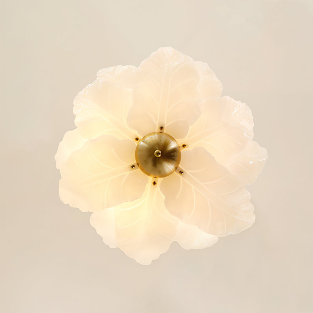 THISTLEDALE FOLIAGE GLASS CEILING LIGHT