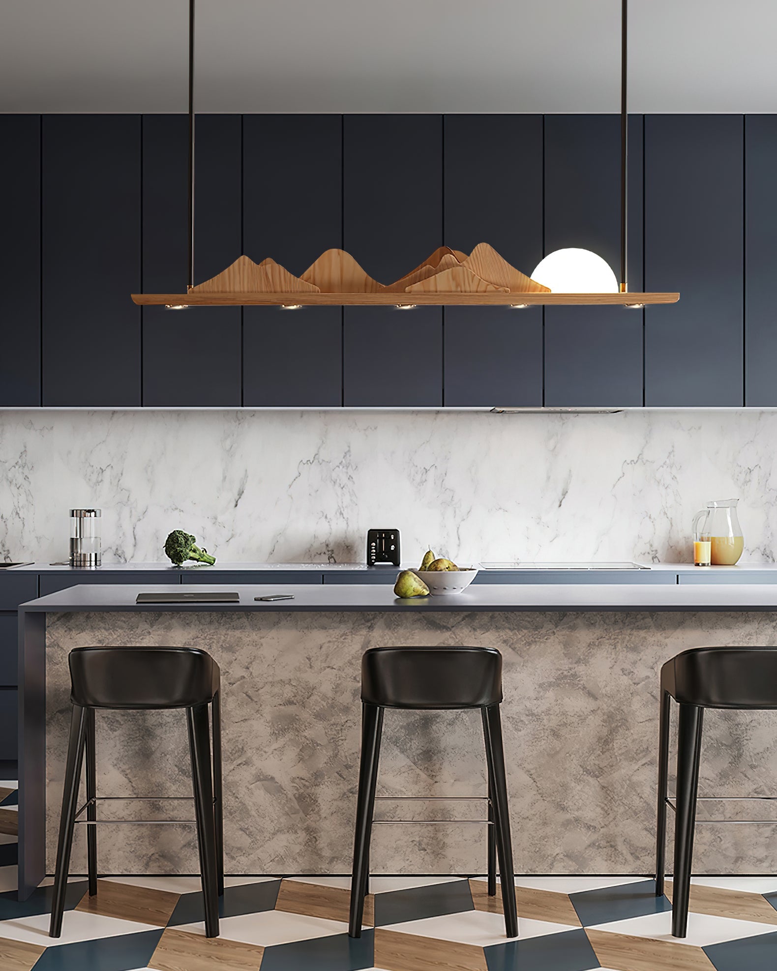 CARLETON PEAK CRYSTAL LUMINAIRE