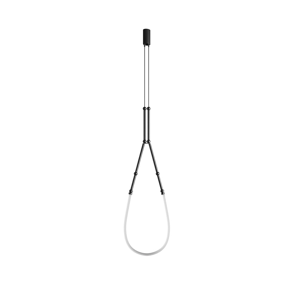 VERITY CRYSTAL TEARDROP LIGHTING FIXTURE