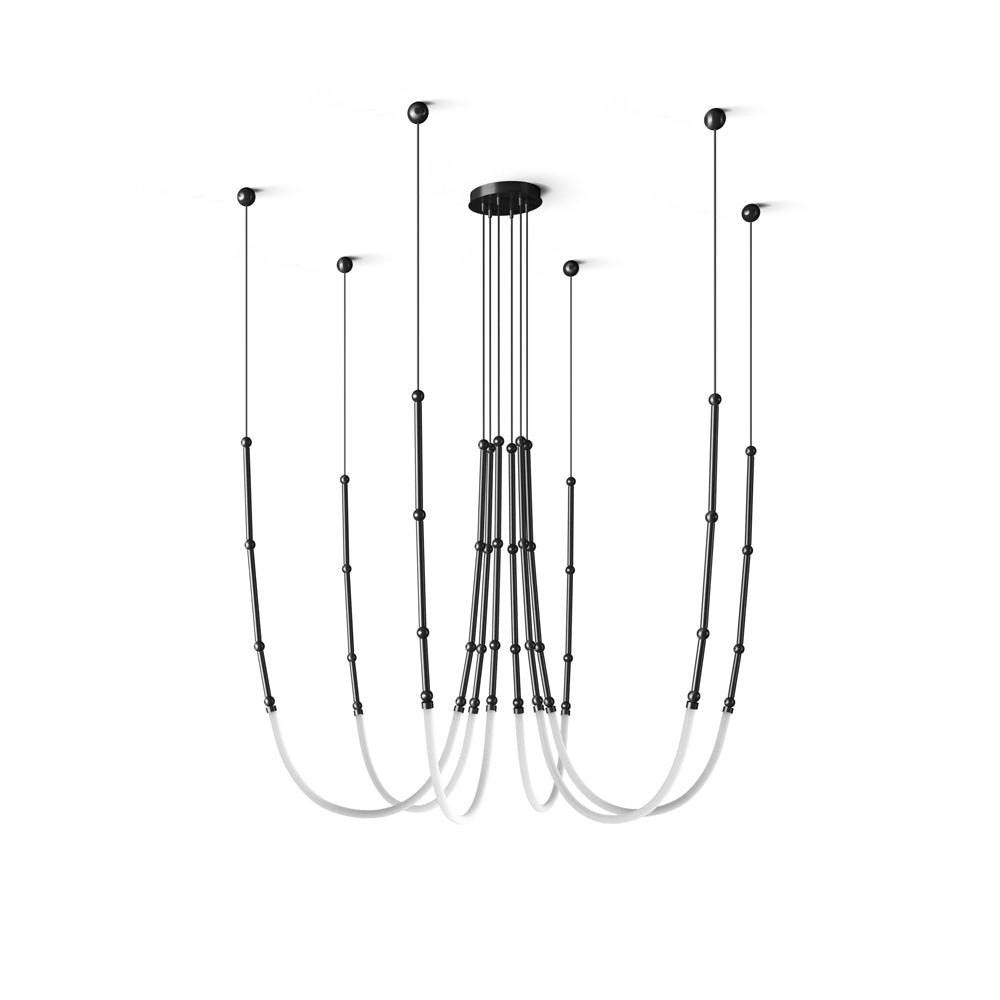 VERITY CRYSTAL TEARDROP LIGHTING FIXTURE