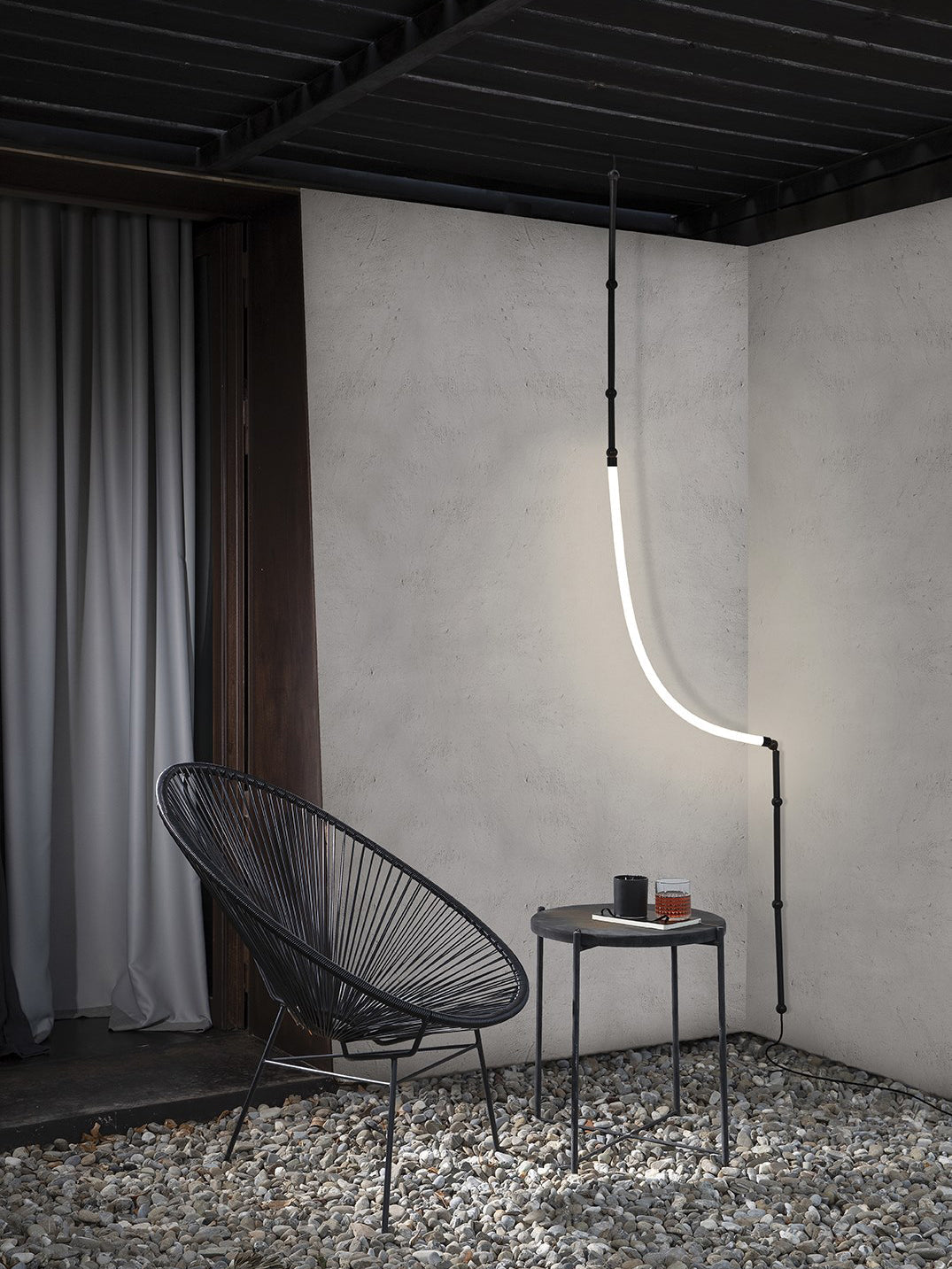 VERITY CRYSTAL TEARDROP LIGHTING FIXTURE