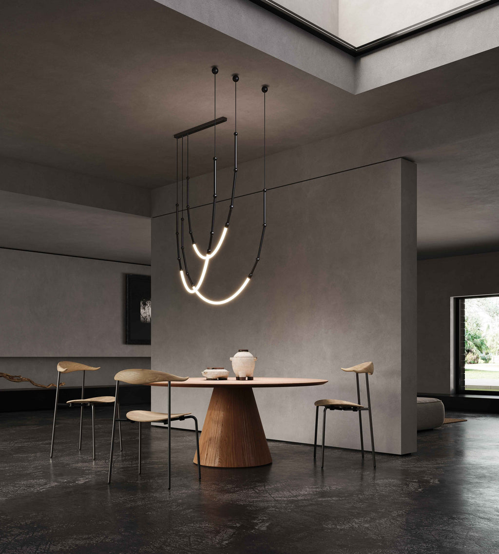 VERITY CRYSTAL TEARDROP LIGHTING FIXTURE